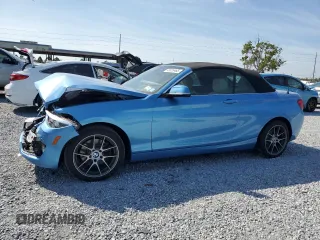 2018 BMW 2 Series 230i xDrive with VIN WBA2K1C58JVD41067, listed as a Copart auction lot 49325465 with 32,442 mi miles and Salvage Title. Bid and sale history available at carsss.com. Image 1.