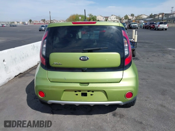 2018 Kia Soul + with VIN KNDJP3A59J7890907, listed as a IAAI auction lot 41916989 with 122,957 mi miles. Bid and sale history available at carsss.com. Image 16.