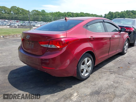 2013 Hyundai Elantra GLS с VIN 5NPDH4AE4DH301827, выставлен на аукционе IAAI как лот 42213454 с пробегом 155 537 миль миль и . История ставок и продаж доступна на DreamBid. Изображение 4.