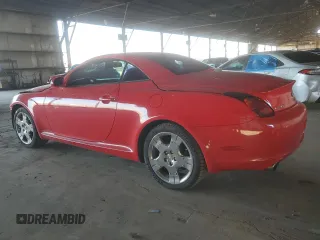 2004 Lexus SC 430 with VIN JTHFN48Y240053168, listed as a Copart auction lot 74747674 with 118,219 mi miles and Salvage Title. Bid and sale history available at DreamBid. Image 2.