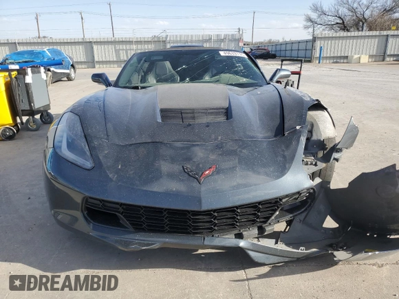 2019 Chevrolet Corvette 1LT with VIN 1G1YB2D72K5110644, listed as a Copart auction lot 49633115 with 95,213 mi miles and Salvage title. Bid and sale history available at DreamBid. Image 5.