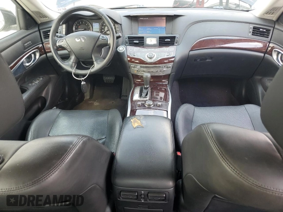 2016 Infiniti Q70 with VIN JN1BY1AP2GM221138, listed as a Copart auction lot 63780435 with 134,042 mi miles and Salvage title. Bid and sale history available at DreamBid. Image 8.