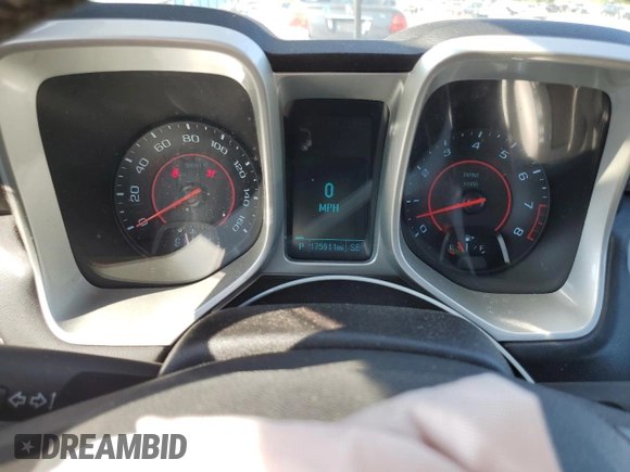 2013 Chevrolet Camaro LT with VIN 2G1FC1E37D9239138, listed as a Copart auction lot 72280614 with 175,911 mi miles and Salvage Title. Bid and sale history available at carsss.com. Image 9.