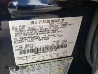 2008 Ford Taurus X SEL с VIN 1FMDK02W88GA44341, выставлен на аукционе Copart как лот 70535134 с пробегом 202 856 миль миль и Списание • Salvage title. История ставок и продаж доступна на DreamBid. Изображение 15.