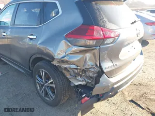 2019 Nissan Rogue SV with VIN JN8AT2MT7KW267832, listed as a IAAI auction lot 41764125 with 167,382 mi miles. Bid and sale history available at carsss.com. Image 6.