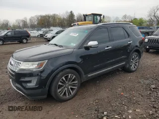 2016 Ford Explorer Platinum с VIN 1FM5K8HT2GGB60164, выставлен на аукционе Copart как лот 52878495 с пробегом Не указан миль и Списание • Salvage title. История ставок и продаж доступна на DreamBid. Изображение 1.