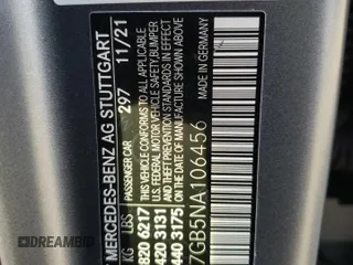 2022 Mercedes-Benz S 580 z VIN W1K6G7GB5NA106456, wystawiony jako Copart lot #67400872 z przebiegiem 2306 mil mil oraz . Historia ofert i sprzedaży dostępna na DreamBid. Obrazek 12.