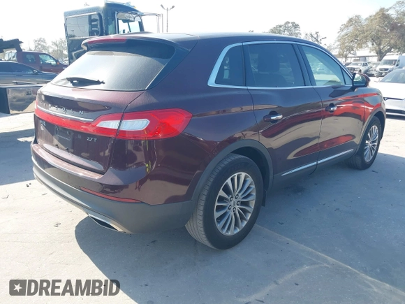 2017 Lincoln MKX Select with VIN 2LMPJ6KP4HBL37256, listed as a IAAI auction lot 41592553 with 74,231 mi miles. Bid and sale history available at carsss.com. Image 4.