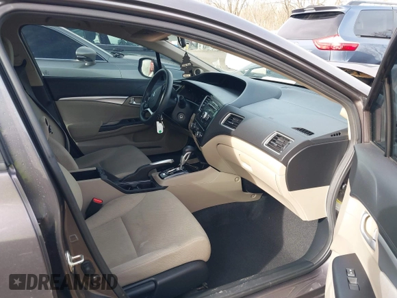 2013 Honda Civic EX with VIN 19XFB2F84DE064987, listed as a IAAI auction lot 41472451 with 118,203 mi miles and . Bid and sale history available at DreamBid. Image 5.