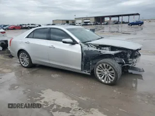 2016 Cadillac CTS Luxury Collection AWD with VIN 1G6AX5SX4G0101062, listed as a Copart auction lot 51781505 with 77,591 mi miles and Salvage Title. Bid and sale history available at DreamBid. Image 4.