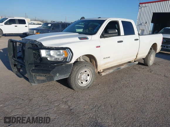 2022 Ram 2500 Tradesman with VIN 3C6UR5HJ4NG130956, listed as a IAAI auction lot 41934589 with 117,963 mi miles. Bid and sale history available at carsss.com. Image 17.