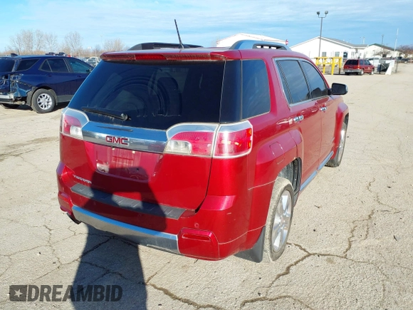 2013 GMC Terrain Denali with VIN 2GKALYEK9D6241657, listed as a IAAI auction lot 41517790 with 132,213 mi miles and . Bid and sale history available at DreamBid. Image 4.