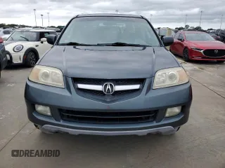 2005 Acura MDX with VIN 2HNYD18295H506247, listed as a Copart auction lot 75089374 with 0 mi miles and Salvage Title. Bid and sale history available at carsss.com. Image 5.