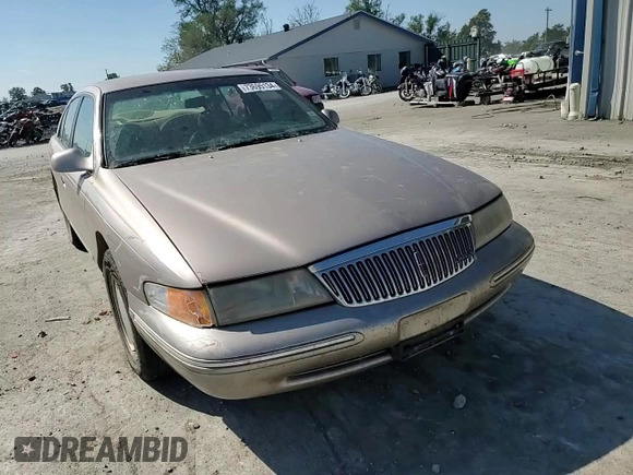 1995 Lincoln Continental with VIN 1LNLM97V8SY681113, listed as a Copart auction lot 73695134 with 176,175 mi miles and Salvage Title. Bid and sale history available at carsss.com. Image 11.