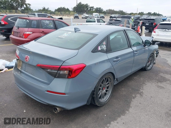 2022 Honda Civic Sedan Sport with VIN 2HGFE2F59NH559013, listed as a IAAI auction lot 41065208 with 39,803 mi miles. Bid and sale history available at carsss.com. Image 4.