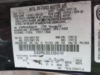 2012 Ford Fusion Hybrid с VIN 3FADP0L3XCR284749, выставлен на аукционе IAAI как лот 42820060 с пробегом 251 462 миль миль и . История ставок и продаж доступна на DreamBid. Изображение 9.