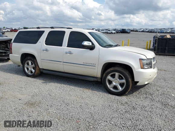 2012 Chevrolet Suburban LTZ with VIN 1GNSKKE7XCR288587, listed as a Copart auction lot 58721725 with 234,900 mi miles and Salvage title. Bid and sale history available at DreamBid. Image 4.