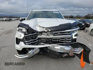 2023 Chevrolet Silverado 1500 LTZ with VIN 1GCUDGED6PZ107151, listed as a Copart auction lot 85771374 with 12,879 mi miles and Salvage Title. Bid and sale history available at carsss.com. Image 5.