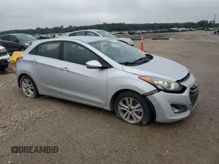 2014 Hyundai Elantra GT with VIN KMHD35LH8EU196479, listed as a Copart auction lot 61127244 with 0 mi miles and Salvage Title. Bid and sale history available at carsss.com. Image 4.