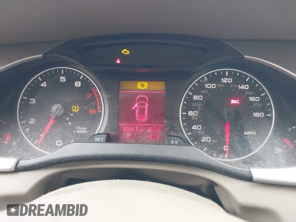 2011 Audi A4 Premium Plus with VIN WAUWFAFL9BA009483, listed as a IAAI auction lot 42507375 with 139,961 mi miles and . Bid and sale history available at DreamBid. Image 7.