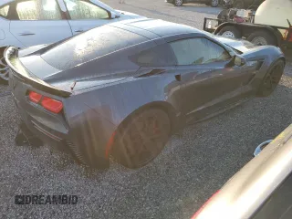 2018 Chevrolet Corvette Grand Sport 2LT with VIN 1G1YX2D7XJ5103876, listed as a Copart auction lot 74516304 with 0 mi miles and Non Repairable. Bid and sale history available at carsss.com. Image 3.