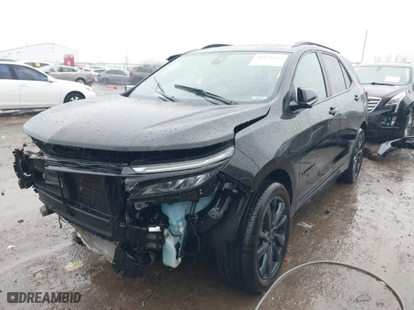 2024 Chevrolet Equinox RS with VIN 3GNAXMEG4RL165800, listed as a IAAI auction lot 41078613 with 19,777 mi miles. Bid and sale history available at carsss.com. Image 19.
