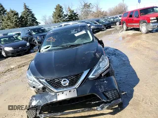 2017 Nissan Sentra S with VIN 3N1AB7AP9HY279584, listed as a Copart auction lot 47652215 with 53,881 mi miles and Salvage Title. Bid and sale history available at carsss.com. Image 11.