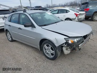 2008 Subaru Impreza Wagon (Natl) i w/Premium Pkg with VIN JF1GH61638H819228, listed as a IAAI auction lot 41339311 with 168,172 mi miles. Bid and sale history available at carsss.com. Image 1.