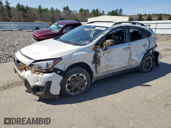 2023 Subaru Crosstrek Premium с VIN JF2GTACCXPG307213, выставлен на аукционе Copart как лот 55060455 с пробегом Не указан миль и Списание • Salvage title. История ставок и продаж доступна на DreamBid. Изображение 1.