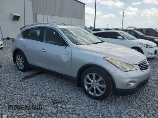 2012 Infiniti EX Journey with VIN JN1AJ0HR0CM450171, listed as a Copart auction lot 54605235 with 90,576 mi miles and Salvage Title. Bid and sale history available at DreamBid. Image 4.