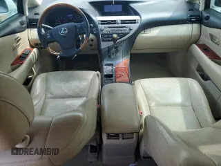 2010 Lexus RX 350 with VIN 2T2ZK1BA6AC003162, listed as a Copart auction lot 59735765 with 186,333 mi miles and Clean title. Bid and sale history available at DreamBid. Image 8.