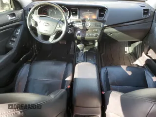 2014 Kia Cadenza Premium with VIN KNALN4D79E5131335, listed as a Copart auction lot 44814715 with 121,479 mi miles and Salvage Title. Bid and sale history available at carsss.com. Image 8.