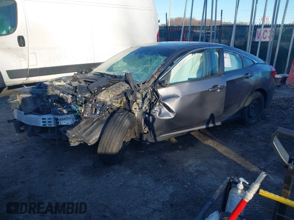 2017 Honda Civic Sedan LX with VIN 2HGFC2F59HH567574, listed as a IAAI auction lot 41499071 with 74,366 mi miles. Bid and sale history available at carsss.com. Image 20.