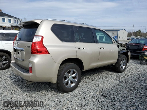 2010 Lexus GX 460 with VIN JTJBM7FX3A5011991, listed as a Copart auction lot 52017695 with 113,068 mi miles and Clean Title. Bid and sale history available at DreamBid. Image 3.