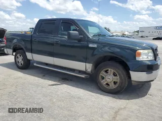 2005 Ford F-150 XLT with VIN 1FTRW12W05KC77725, listed as a Copart auction lot 61828205 with 171,121 mi miles and Salvage title. Bid and sale history available at DreamBid. Image 4.