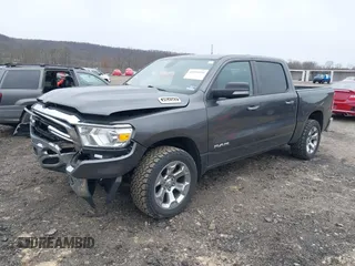 2019 Ram 1500 Big Horn/Lone Star with VIN 1C6RRFFG5KN816610, listed as a IAAI auction lot 41999259 with 229,172 mi miles. Bid and sale history available at carsss.com. Image 2.