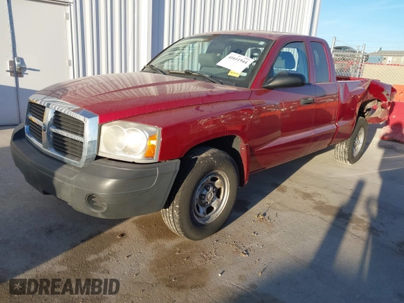 2006 Dodge Dakota ST with VIN 1D7HE22K36S697830, listed as a IAAI auction lot 41611944 with 95,811 mi miles and . Bid and sale history available at DreamBid. Image 22.