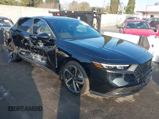2023 Honda Accord Sport z VIN 1HGCY2F56PA057653, wystawiony jako IAAI lot #41361204 z przebiegiem 11 944 mil mil oraz . Historia ofert i sprzedaży dostępna na DreamBid. Obrazek 1.