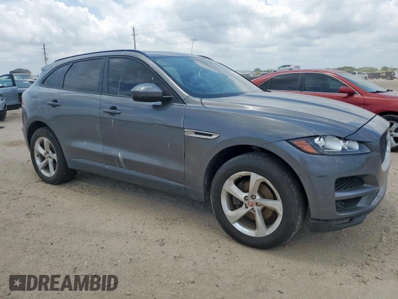2017 Jaguar F-Pace 20d Premium with VIN SADCJ2BN2HA098411, listed as a Copart auction lot 58361175 with 92,529 mi miles and Clean title. Bid and sale history available at DreamBid. Image 4.