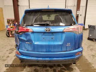 2018 Toyota RAV4 LE with VIN JTMBFREV9JJ197097, listed as a Copart auction lot 50042325 with 167,978 mi miles and Salvage Title. Bid and sale history available at DreamBid. Image 6.