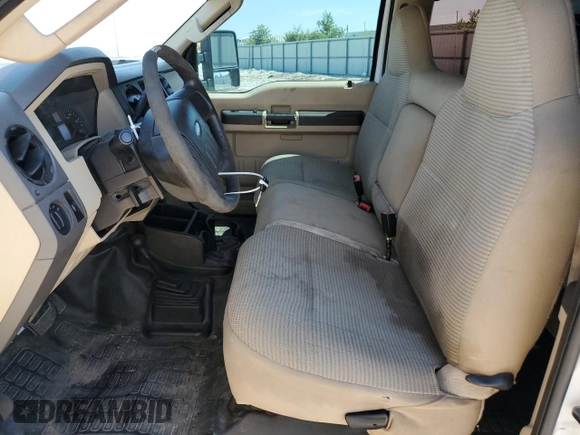 2010 Ford F-250 XL with VIN 1FTSX2BR0AEA53166, listed as a Copart auction lot 61913485 with Not provided miles and Salvage title. Bid and sale history available at DreamBid. Image 7.