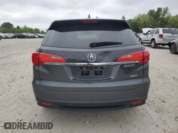 2014 Acura RDX with VIN 5J8TB4H37EL012070, listed as a Copart auction lot 57854225 with 177,683 mi miles and Clean title. Bid and sale history available at DreamBid. Image 6.