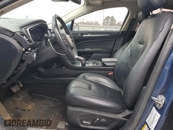 2019 Ford Fusion Titanium with VIN 3FA6P0D99KR117213, listed as a Copart auction lot 46450585 with 128,868 mi miles and Salvage Title. Bid and sale history available at carsss.com. Image 7.
