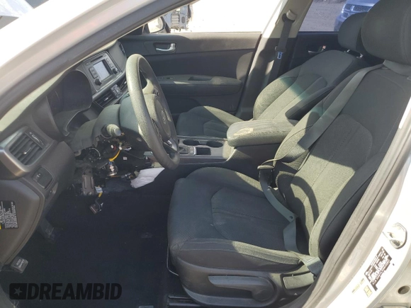 2017 Kia Optima LX with VIN 5XXGT4L35HG122821, listed as a Copart auction lot 59802025 with 163,232 mi miles and Salvage title. Bid and sale history available at DreamBid. Image 7.