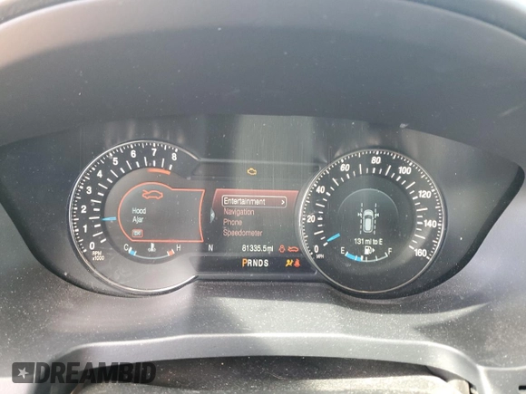 2018 Ford Explorer Platinum with VIN 1FM5K8HT8JGB08741, listed as a Copart auction lot 57678785 with 81,335 mi miles and Salvage title. Bid and sale history available at DreamBid. Image 9.