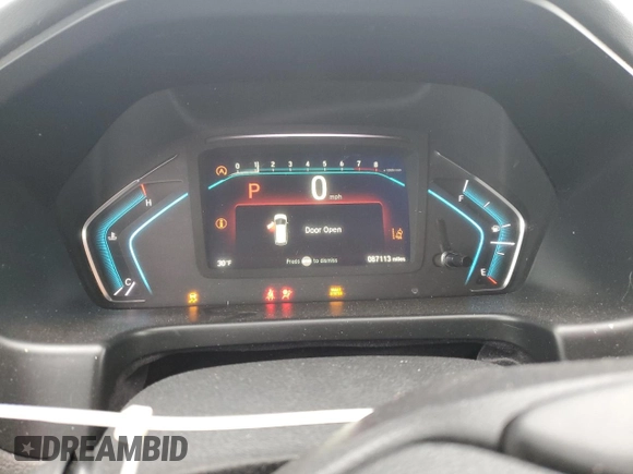 2019 Honda Odyssey Touring with VIN 5FNRL6H80KB062238, listed as a Copart auction lot 42934465 with 87,113 mi miles and Salvage Title. Bid and sale history available at carsss.com. Image 9.