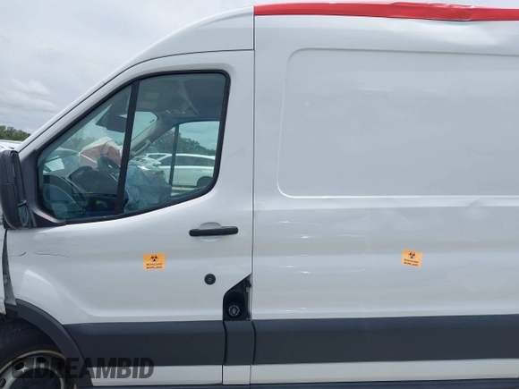 2016 Ford Transit Cargo with VIN 1FTYR2CM6GKA28810, listed as a IAAI auction lot 42488637 with Not provided miles and . Bid and sale history available at DreamBid. Image 14.