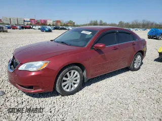 2012 Chrysler 200 Touring with VIN 1C3CCBBG4CN316703, listed as a Copart auction lot 53396935 with 107,802 mi miles and Salvage Title. Bid and sale history available at carsss.com. Image 1.