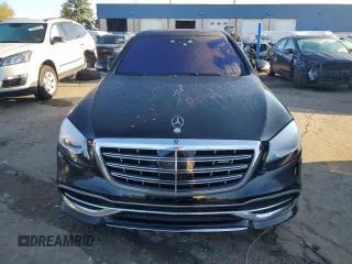 2018 Mercedes-Benz S 560 Maybach with VIN WDDUX8GB1JA363413, listed as a Copart auction lot 80050514 with 118,315 mi miles and Clean Title. Bid and sale history available at DreamBid. Image 5.