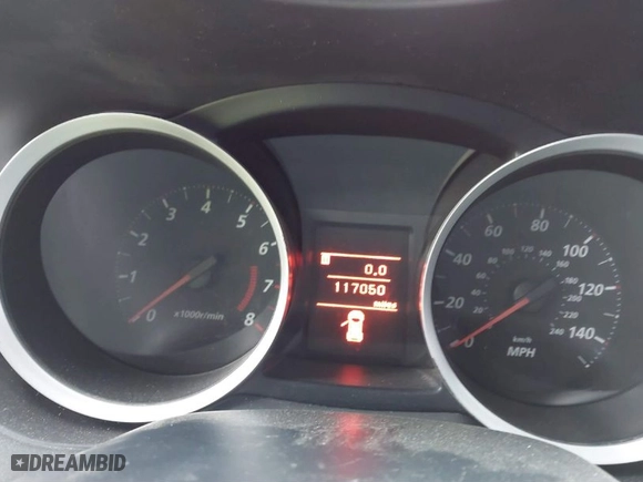 2011 Mitsubishi Lancer ES with VIN JA32U2FU0BU012484, listed as a IAAI auction lot 41696429 with 117,050 mi miles. Bid and sale history available at carsss.com. Image 7.